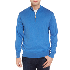 Quarter-Zip Pullover Sweater